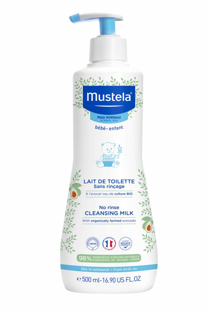Mustela Bebé Pele Seca Leite de Limpeza 500 mL
