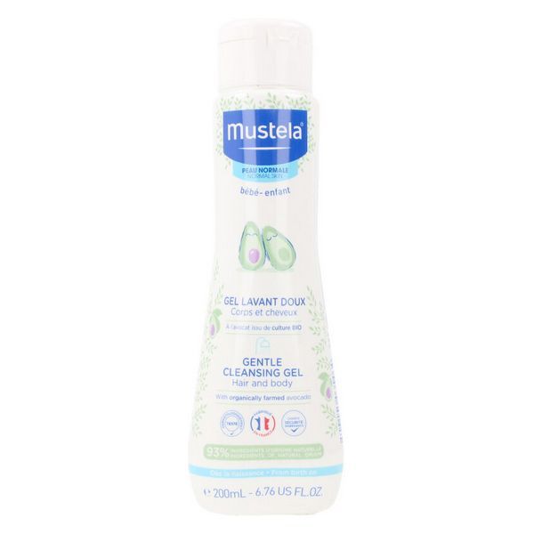 Mustela Bebe Cleansing Gel Edição Abacate 200ml