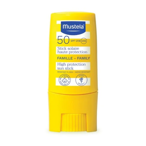 Protetor Solar Mustela Stick Família SPF50 9ml