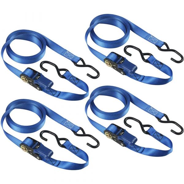 Master Lock Cintas de Amarração com Catraca 4367EURDAT 5m x 35mm Azul Pack de 4