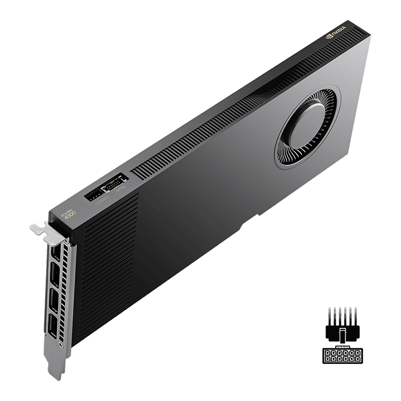 PNY Quadro RTX PRO 4000 Blackwell 24GB GDDR7 4xDP(oem)