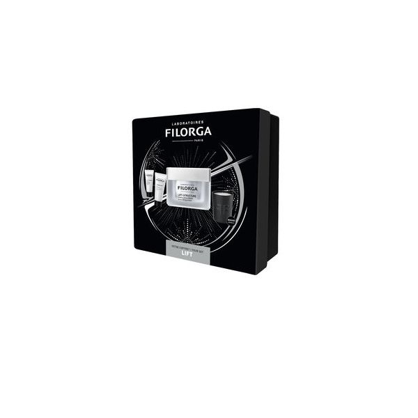 Filorga Lift-Structure Creme 50ml + Lift-Designer Sérum 7ml + Sleep & Lift 15ml + Vela Perfumada Coffret