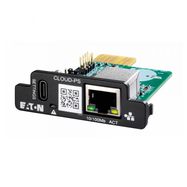 Eaton Cartão UPS Cloud CLOUD-PS Adaptador Gestão Remota 10/100 Ethernet