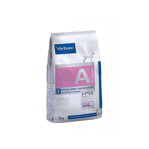 Virbac Vet Hpm Adult Diets A2 Hypoallergy Hydrolysed Fish Protein Dog 3Kg