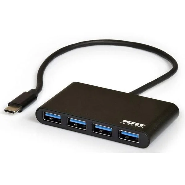 USB HUB 4 PORTS TYPE C
