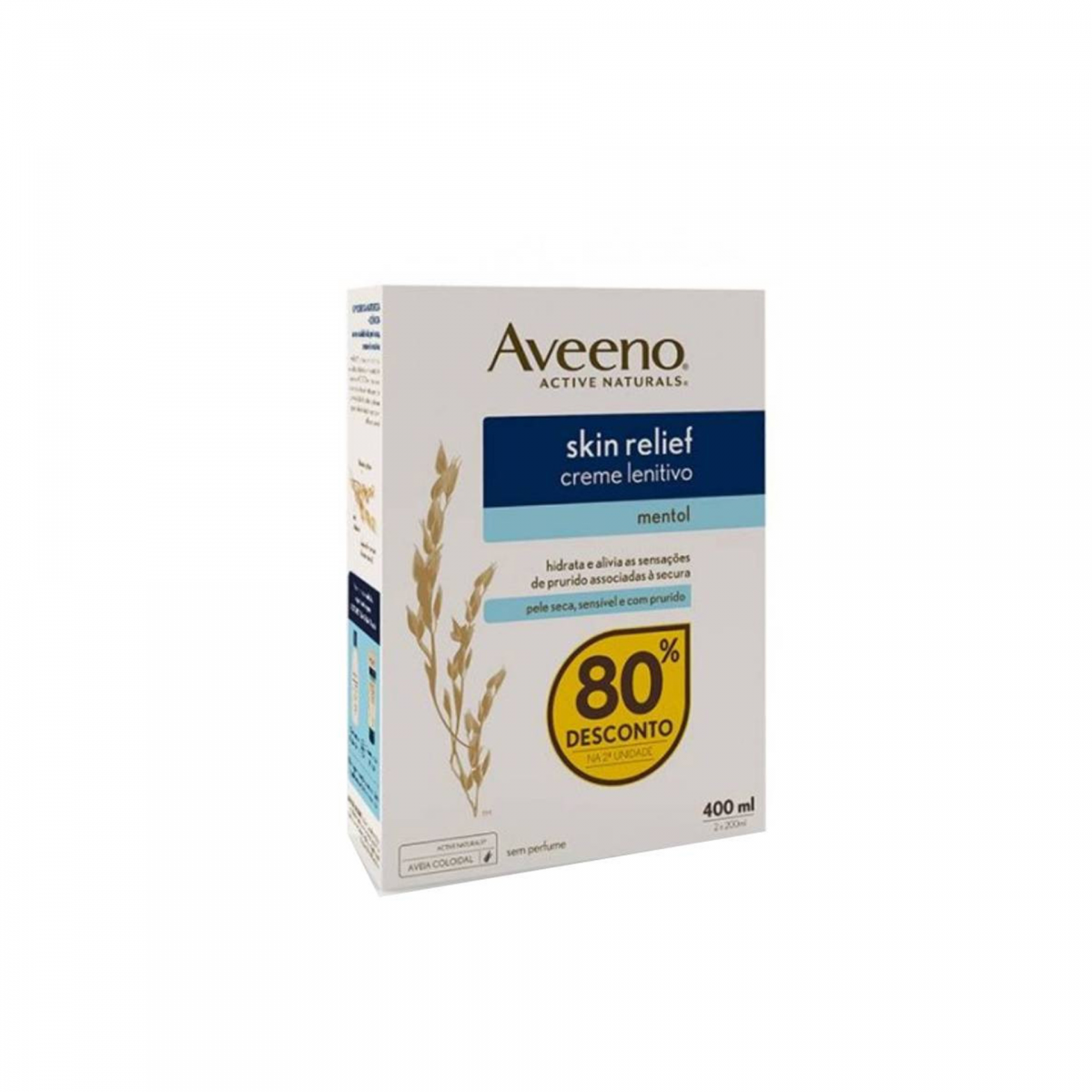 Aveeno Skin Relief Duo Creme Mentol 2 x 200 ml