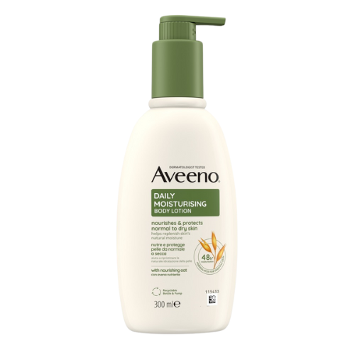 Aveeno Moisturising Loção Corporal Hidratante 300 mL