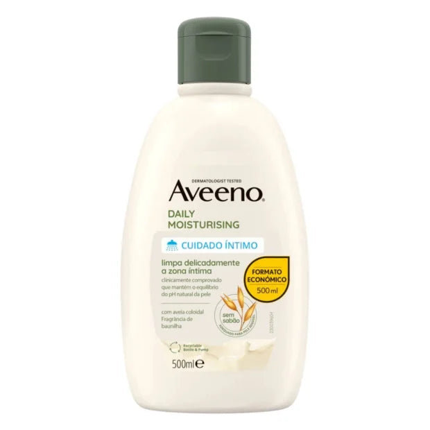 Aveeno Moisturising Gel Íntimo Diário 500 mL