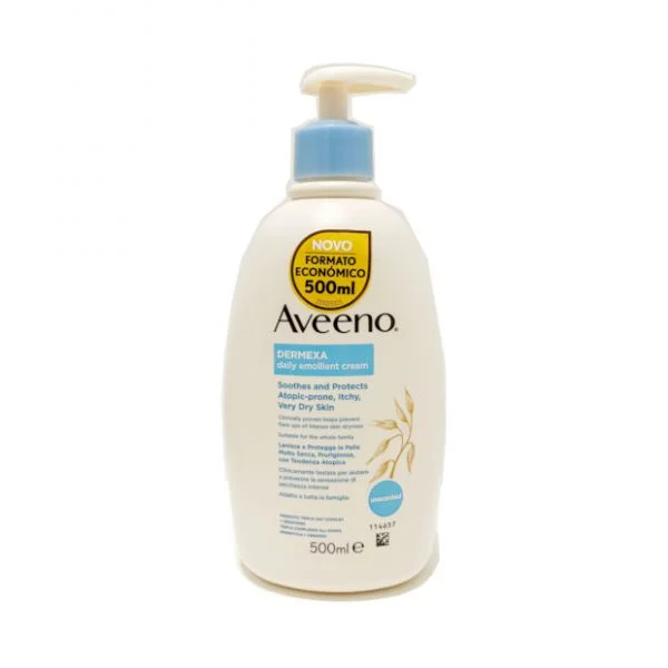 Aveeno Dermexa Creme Emoliente Diário 500ml