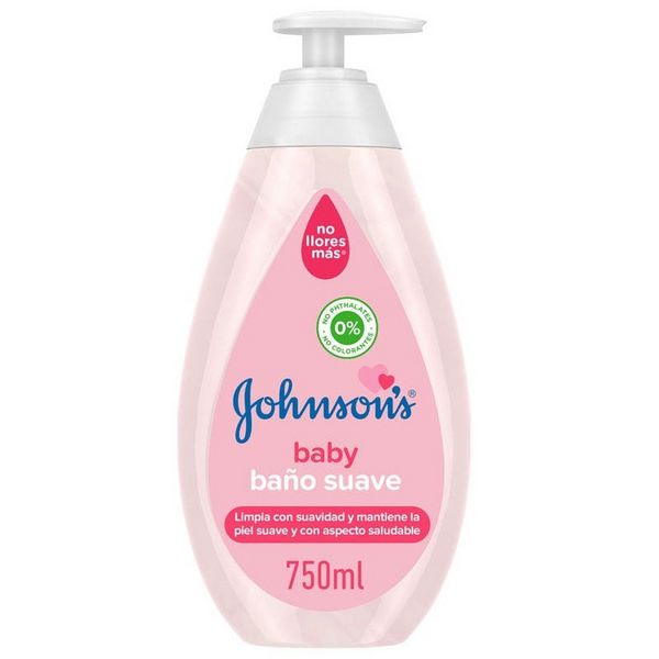 Johnsons Baby Gel de Banho Suave 750ml