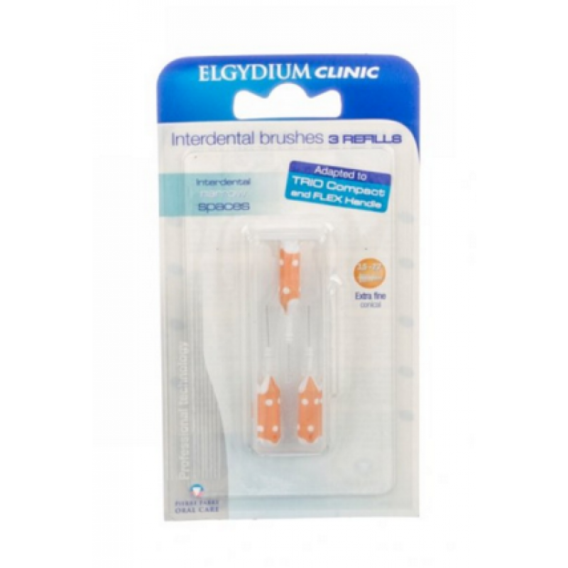 Elgydium Clinic Escovil Recarg Laranja 3