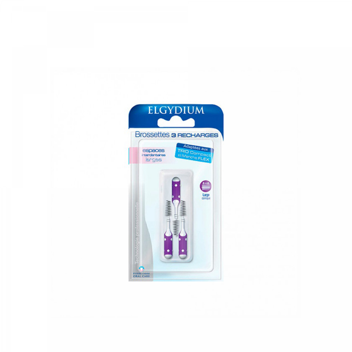 ELGYDIUM CLINIC ESCOVILHÃO RECARGA VIOLETA X3