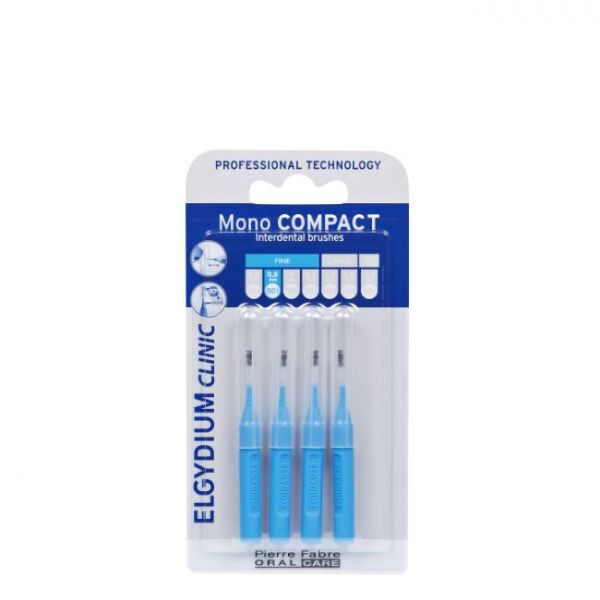 Elgydium Escovilhão Compact Mono Azul 4 Unidades