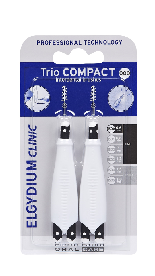 Elgydium Clinic TrioCompact Muito Estreitos - 2 Unidades