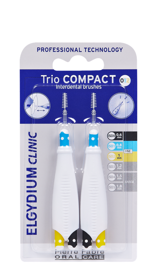 Elgydium Clinic TrioCompact Muito Estreitos Mistos - 2 Unidades