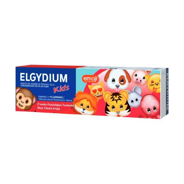 Elgydium Kids Gel Dent Morang Emoj 50Ml