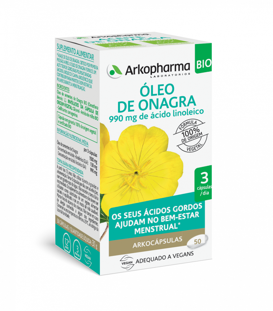 Arkocápsulas Óleo de Onagra 50 cáps