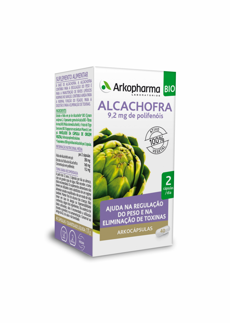 Arkopharma Alcachofra Bio Caps X40