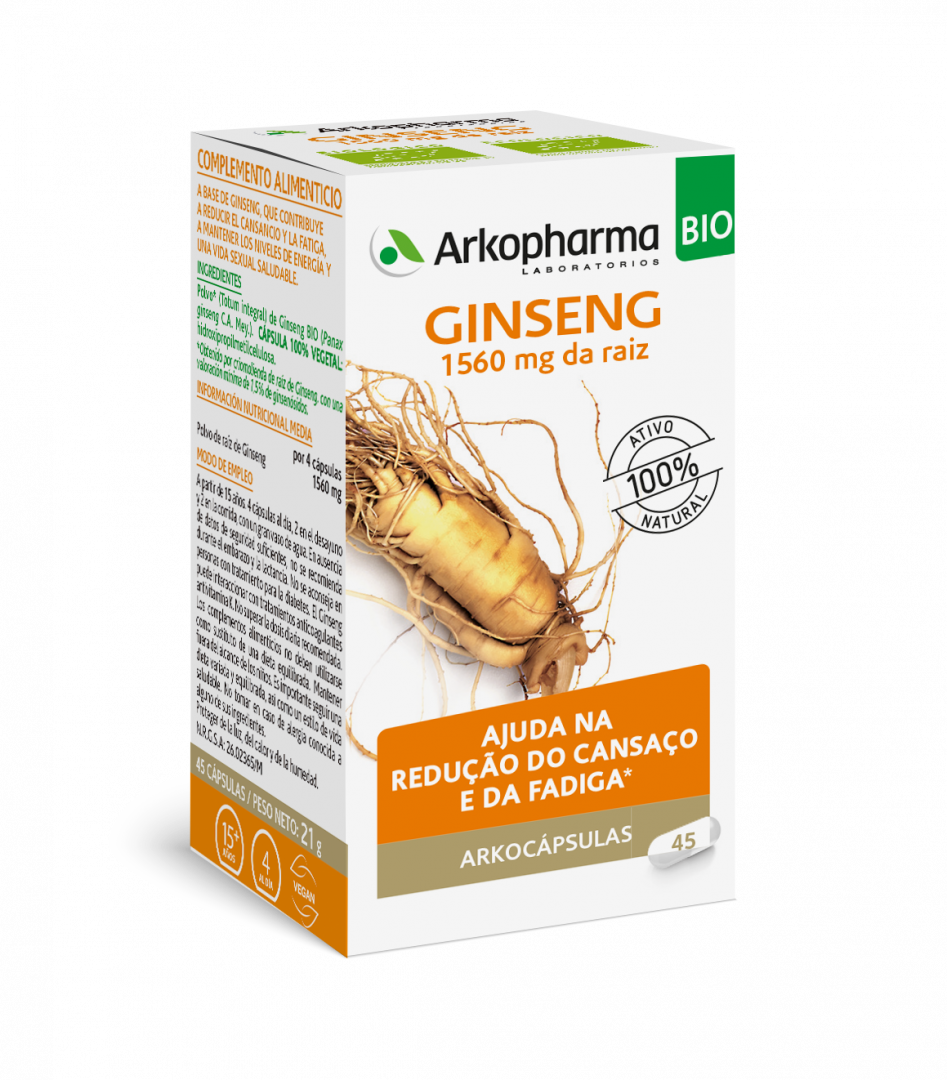 Arkocápsulas Ginseng 45 cáps