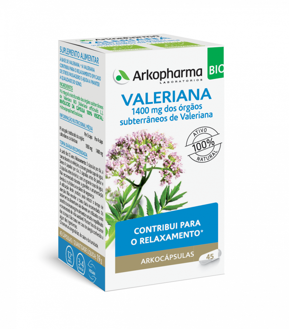 Arkocápsulas Valeriana 45 cáps
