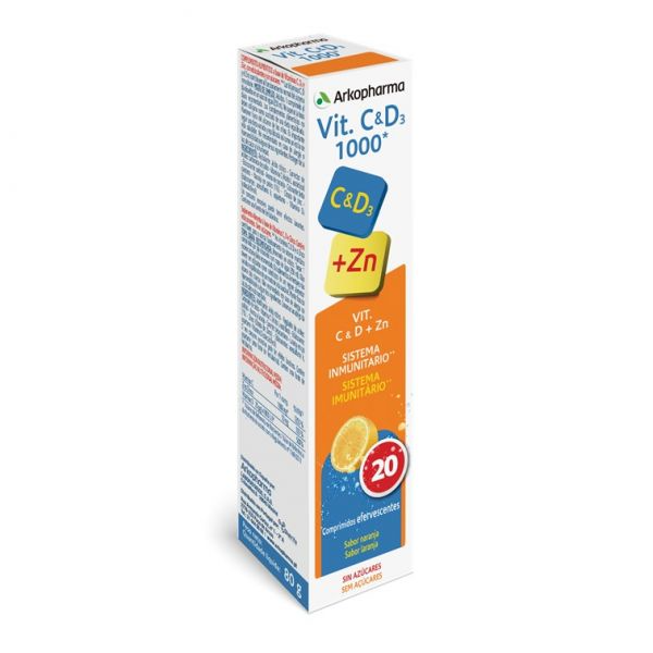 Arkopharma Vit C + Zinco Comp Eferv X20