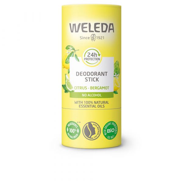 Weleda Desodorizante Stick Citrus e Bergamota 50g