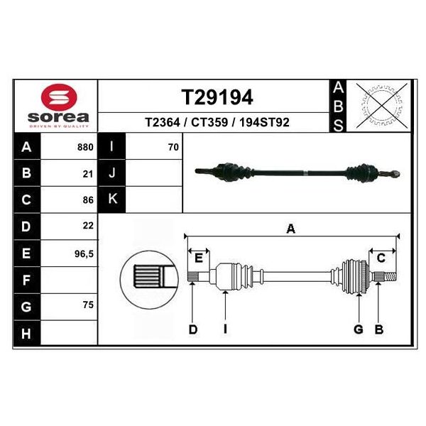 EAI Transmission / C-elysee 301 - T29194
