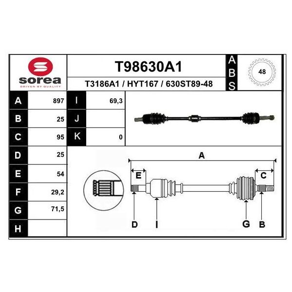 EAI Transmission / Hyundai Getz Manu. - T98630A1