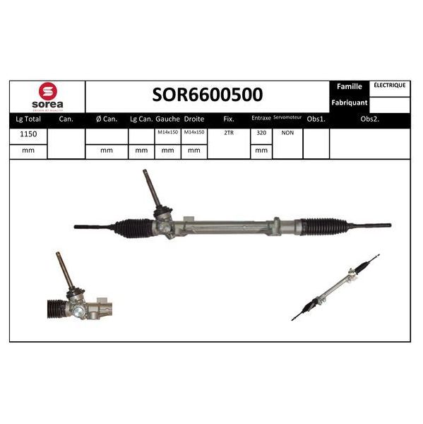 Eai Cremail.elec.ss.mot / Nissan Renau - SOR6600500