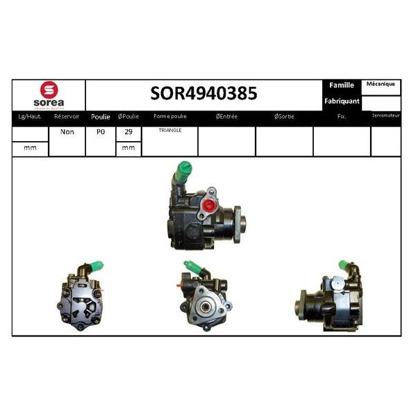 Eai Bomba de Direcção Assistida / Vw - SOR4940385