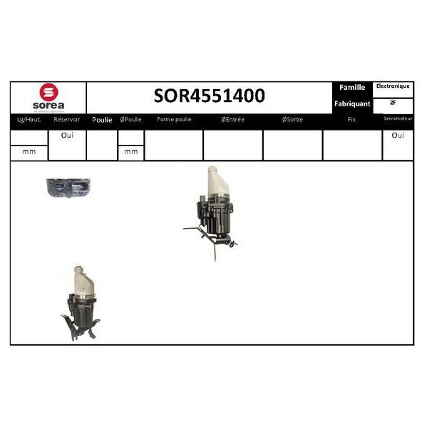 Eai Bomba de Direção Assistida Opel - SOR4551400