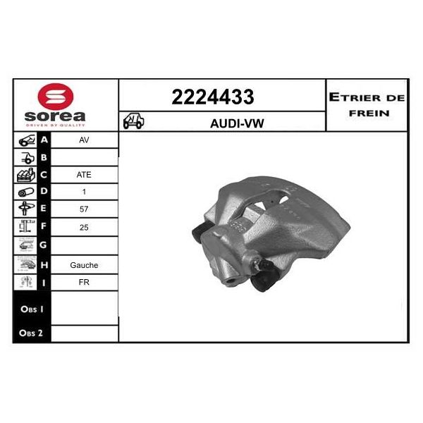 Eai Pinça de Travão - 2224433
