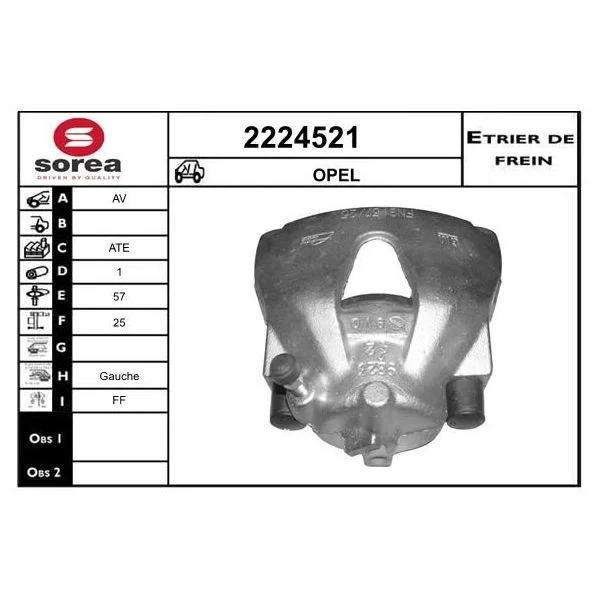 EAI Pinça de Travão - 2224521