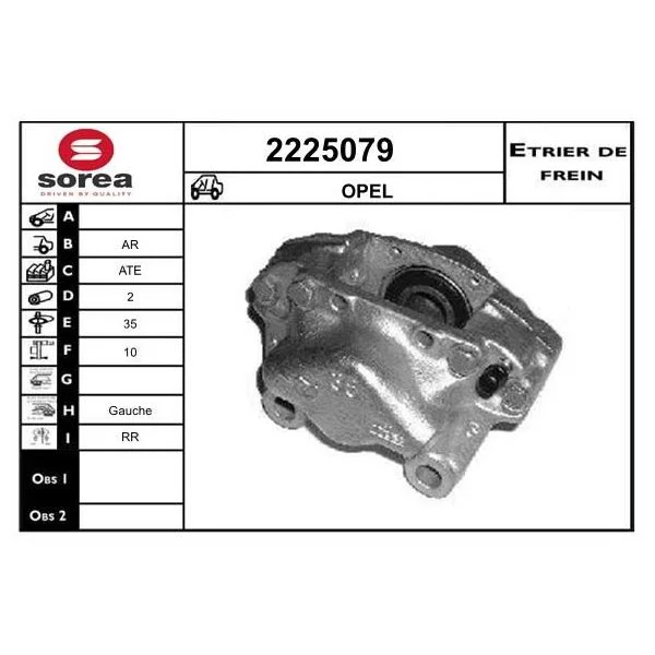 EAI Pinça de Travão - 2225079