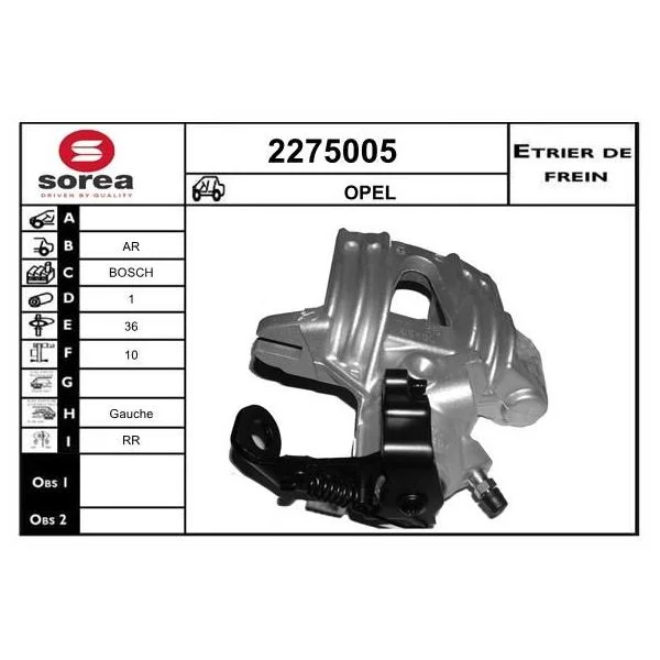 EAI Pinça de Travão - 2275005