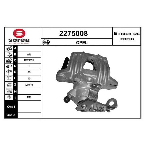 EAI Pinça de Travão - 2275008