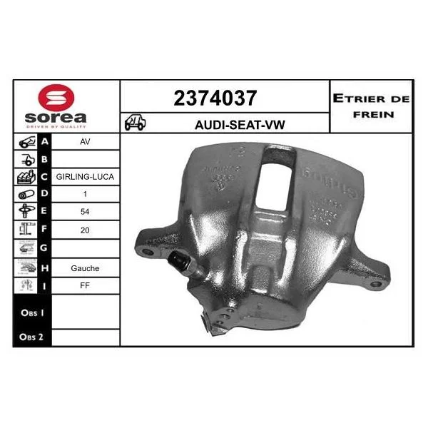 EAI Pinça de Travão - 2374037