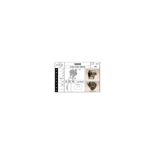 Eai Alternador / Clio 1.2 16v 56898