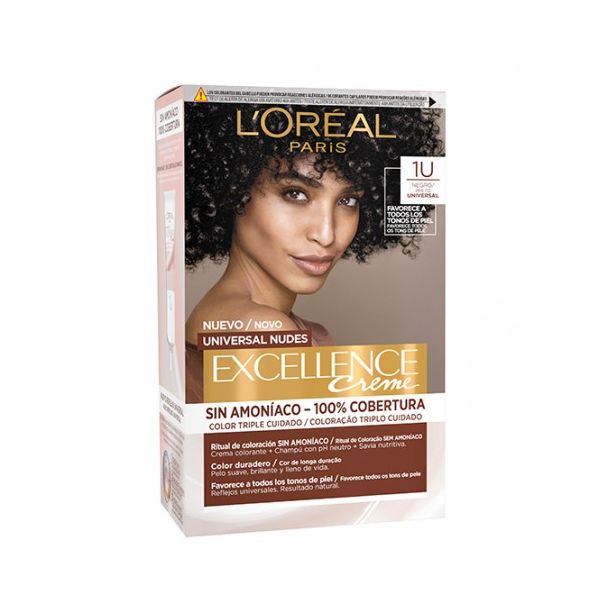 L'Oréal Excellence Creme Tom Nude Preto 1U
