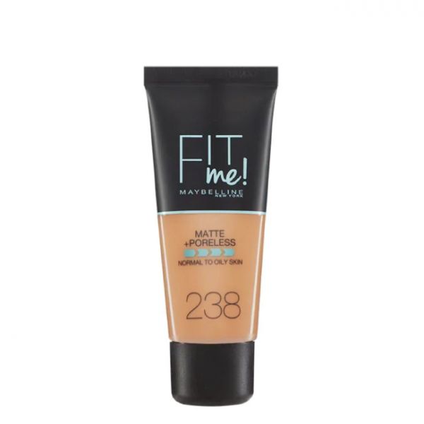 Maybelline Base Fluida Fit Me Tom 238 Rich Tan