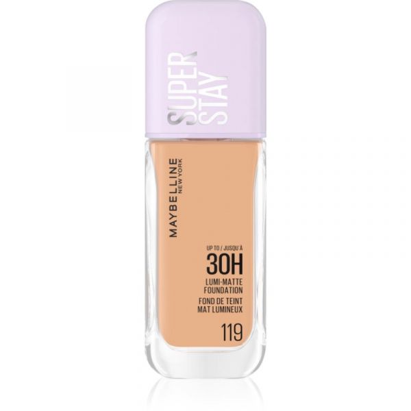 Maybelline Superstay Lumi Matte Foundation 30H Tom 119 35ml