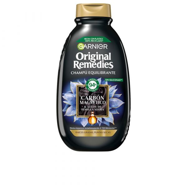 Garnier Original Remedies Champô Carvão Magnético 400ml