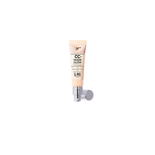 It Cosmetics CC+ Nude Glow Lightweight Foundation + Glow Sérum SPF40 #fair Light