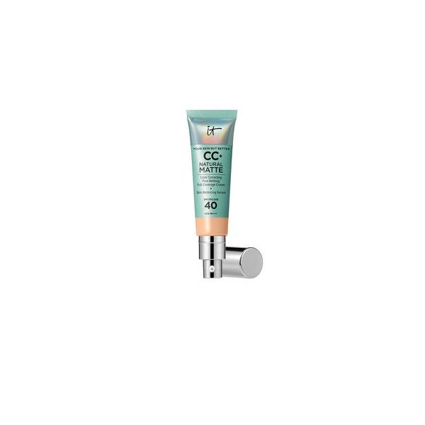 It Cosmetics CC+ Natural Matte Base de Maquillagem em Creme SPF40 Tom #light Medium