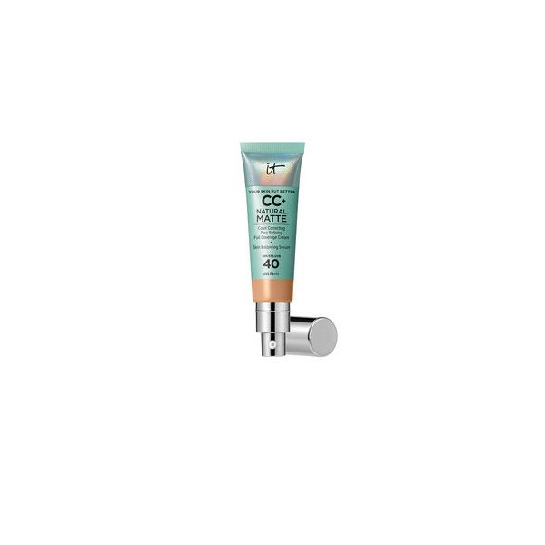 It Cosmetics CC+ Natural Matte Base de Maquillagem em Creme SPF40 Tom #neutral Tan