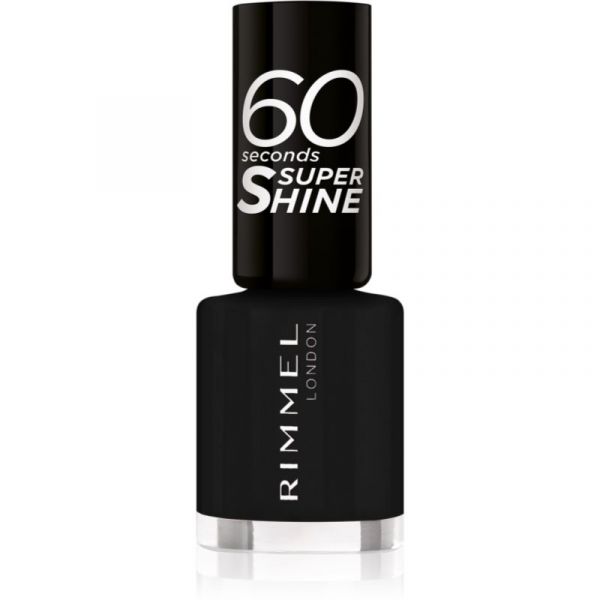 Rimmel 60 Seconds Super Shine Verniz Tom 900 Black 8ml