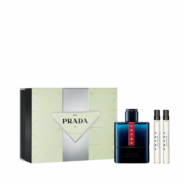 Prada Luna Rossa Ocean Man Eau de Toilette 100ml + Eau de Toilette 2x10ml Coffret