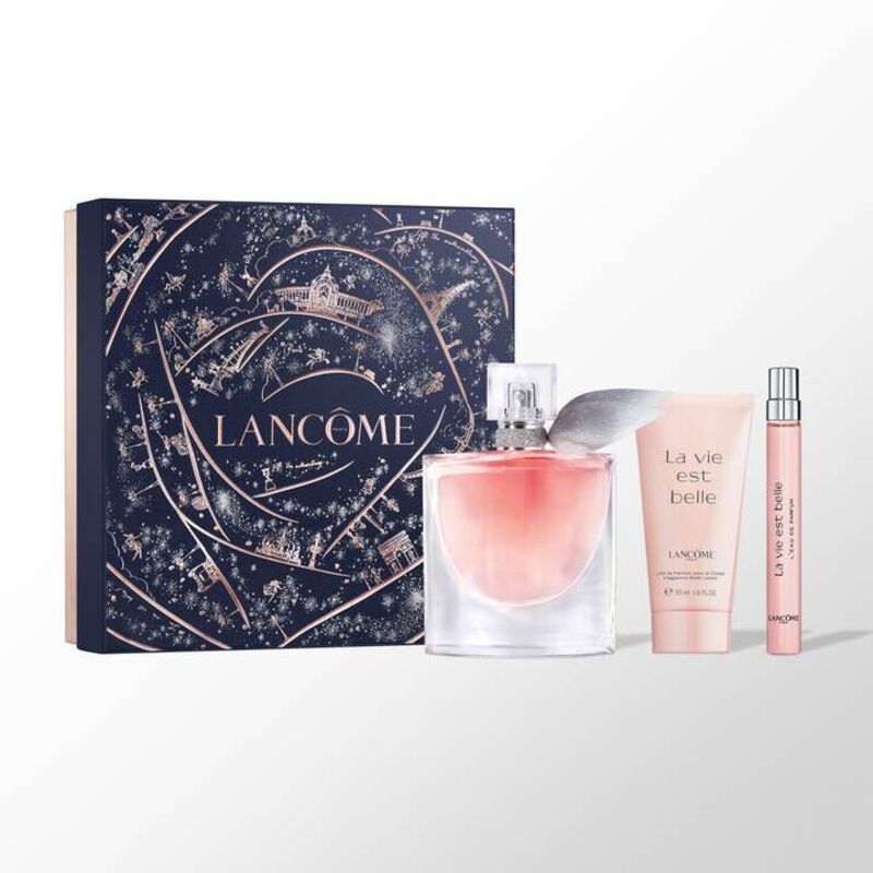 La Vie Est Belle Gift Set EDP 50 ml, body lotion 50 ml and miniature EDP 10 ml