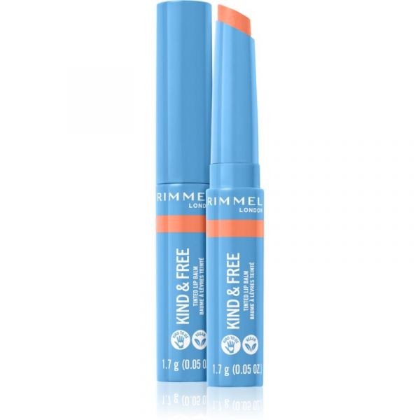 Rimmel Kind & Free Bálsamo Labial Matizante Tom 003 Tropical Spark 1,7 g