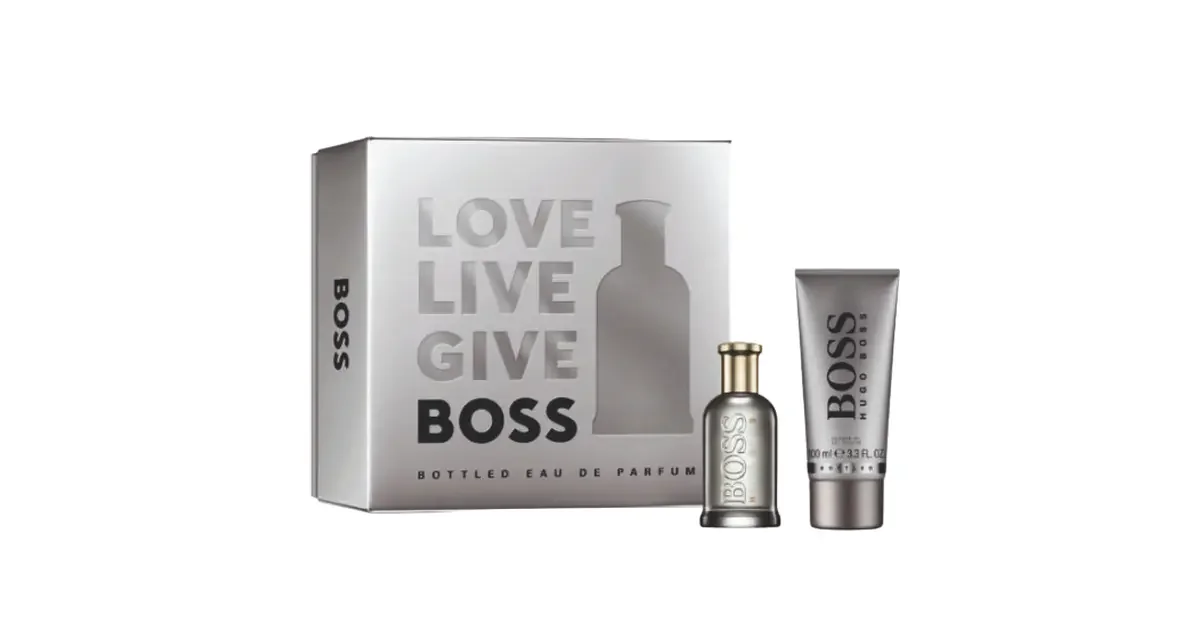 Coffret Hugo Boss Bottled Man Eau de Parfum 50ml + Gel de Banho 100ml 2 Itens